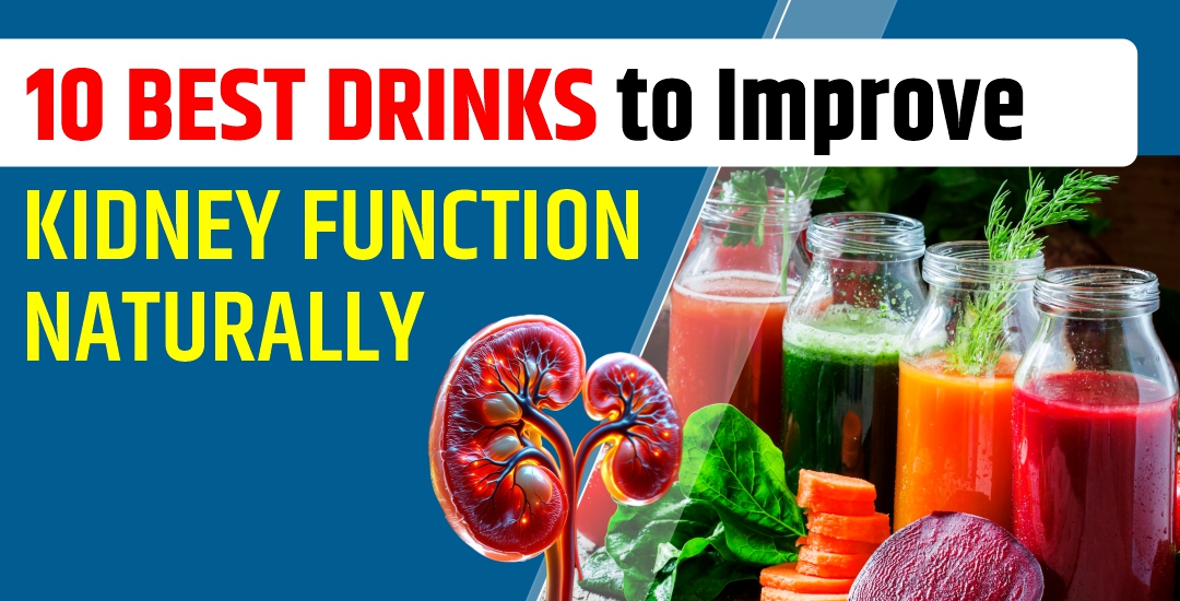  10 Best Drinks to Improve Kidney Function Naturally